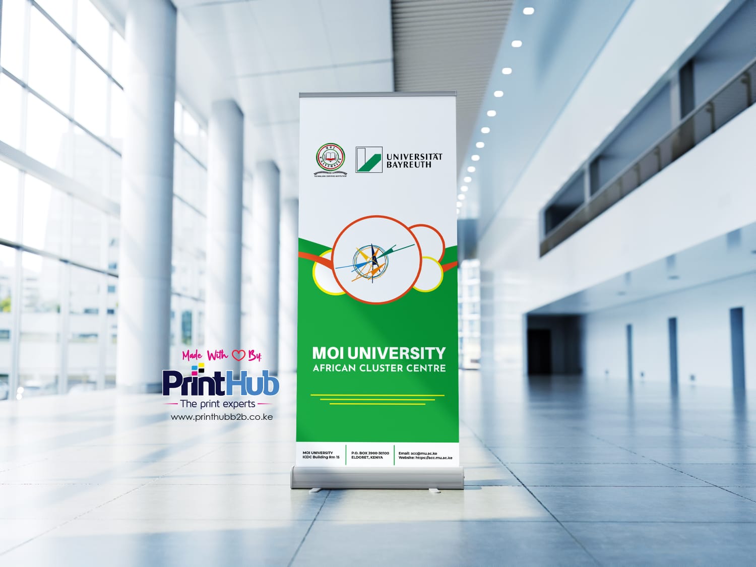 Wide Base Pull Up Banner